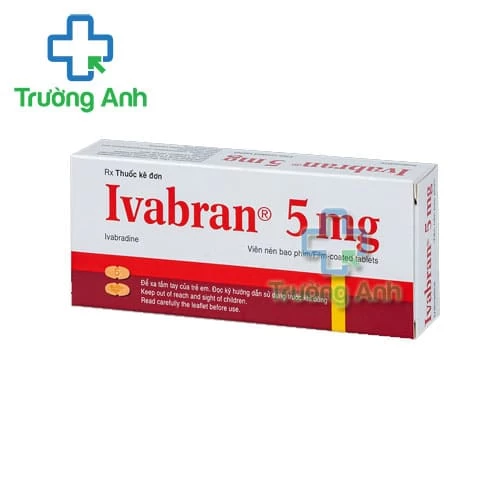 Ivabran 5mg Servier - Thuốc điều trị bệnh động mạch vành hiệu quả