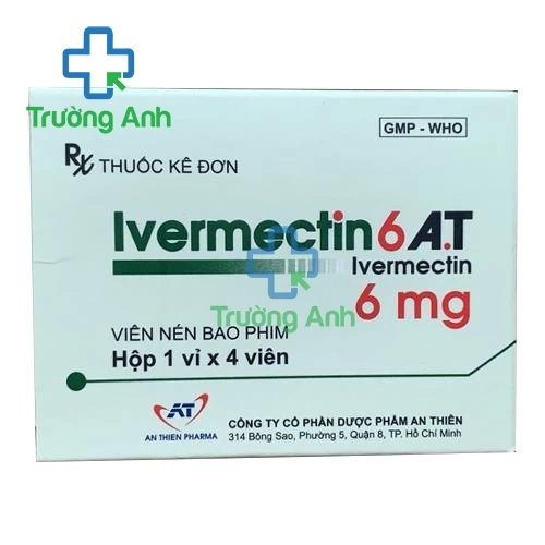 Ivermectin 6 A.T - Thuốc tẩy giun hiệu quả