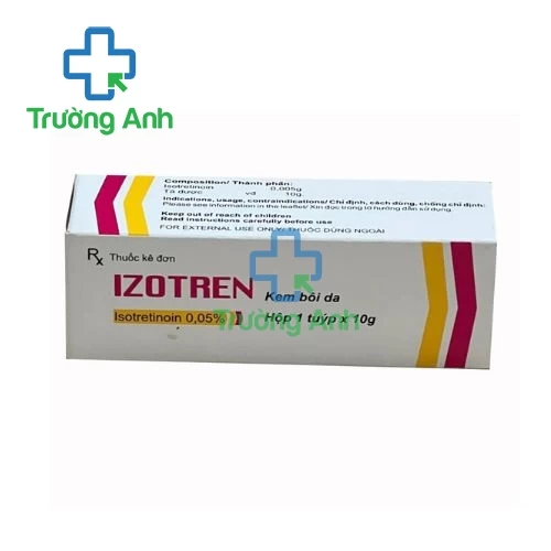 Izotren 0.05% cream - Thuốc điều trị mụn trứng cá hiệu quả