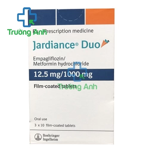 Jardiance Duo 12.5mg/1000mg Boehringer Ingelheim - Thuốc điều trị đái tháo đường