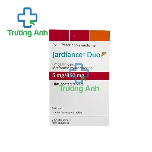 Jardiance Duo 5mg/850mg - Thuốc kiểm soát đường huyết hiệu quả của Đức