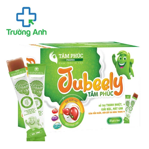 Jubeely Tâm Phúc (gói) - Hỗ trợ thanh nhiệt, giải độc gan hiệu quả