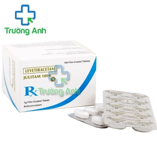 Julitam 1000mg - thuốc điều trị động kinh cục bộ của India