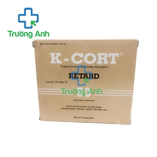 K cort Inj.80mg/2ml - Thuốc chống viêm hiệu quả