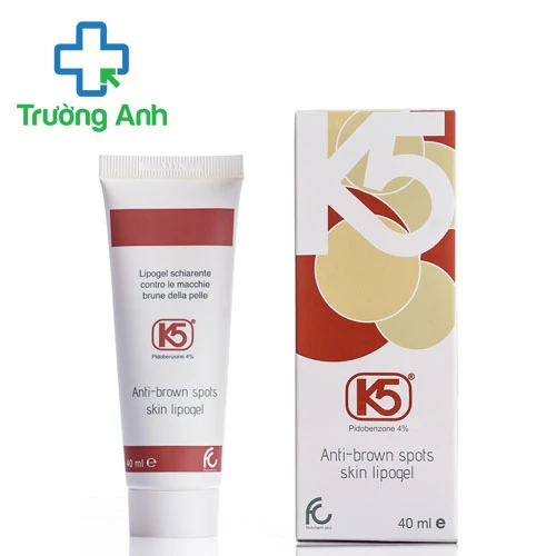 K5 Lipogel 40ml - Kem trị nám tàn nhang, chàm hiệu quả của Italia