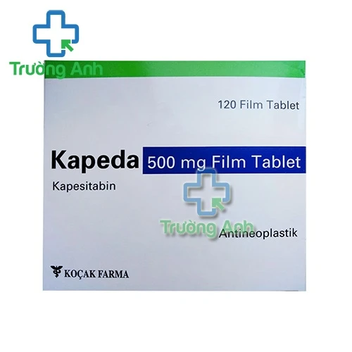 Kapeda 500mg - Thuốc điều trị ung thư hiệu quả của Thổ Nhĩ Kỳ