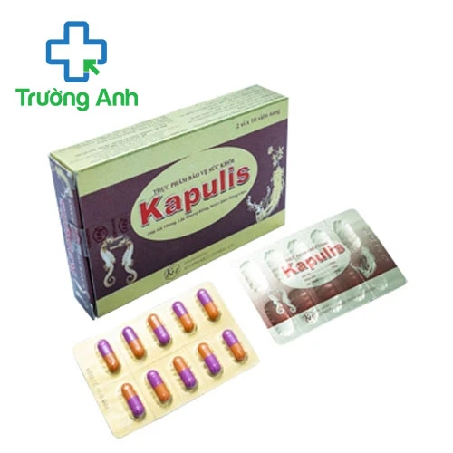 Kapulis Khapharco - Hỗ trợ bổ thận tráng dương hiệu quả  