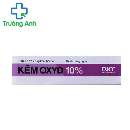 Kẽm Oxyd 10% Hataphar 5g - Thuốc điều trị các bệnh da liễu hiệu quả