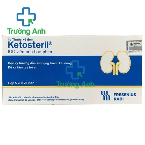 Thuốc Ketosteril hỗ trợ bệnh thận mạn tính hiệu quả