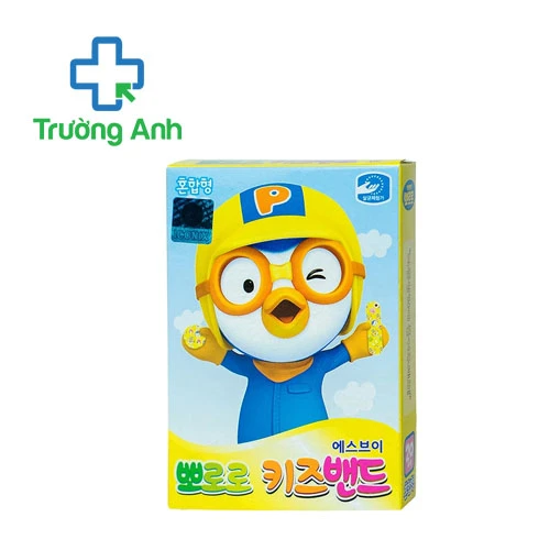 Băng keo cá nhân in hình Kids Band (Pororo) (4 size)  