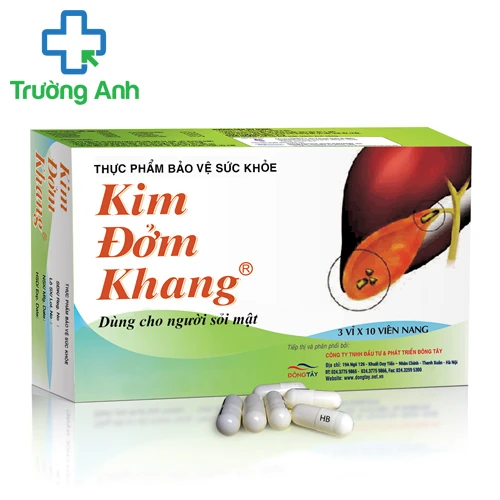 Kim đởm khang - Thực phẩm chức năng hỗ trợ điều trị sỏi mật hiệu quả