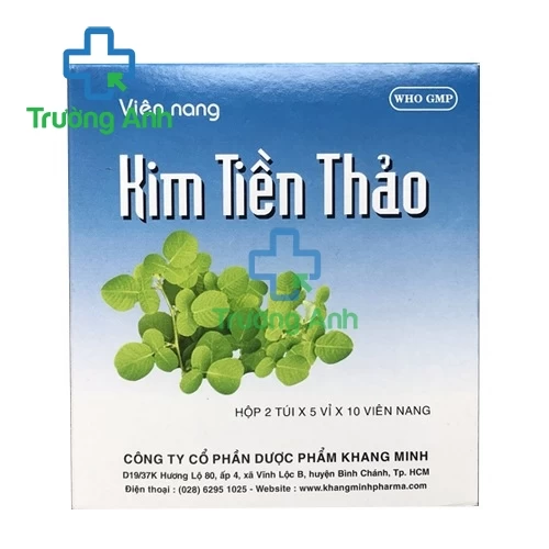 Viên nang Kim tiền thảo Khang Minh - Thuốc điều trị sỏi tiết niệu hiệu quả