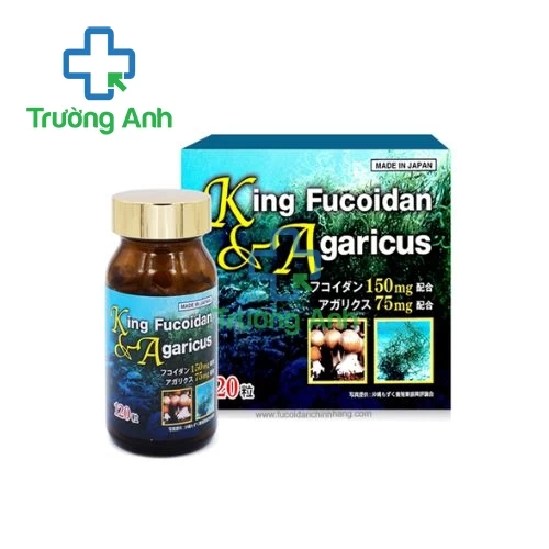 King Fucoidan & Agaricus Sankyo - Hỗ trợ điều trị ung thư hiệu quả