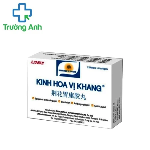 Kinh hoa vi khang - Thuốc điều trị viêm loét dạ dày, tá tràng hiệu quả