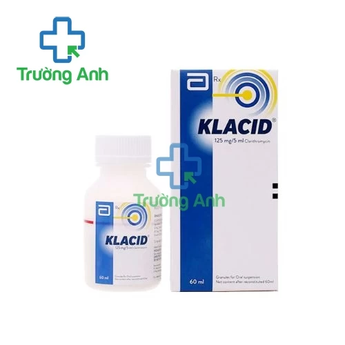 Klacid 125mg/5ml - Thuốc điều trị nhiễm khuẩn hiệu quả của Indonesia