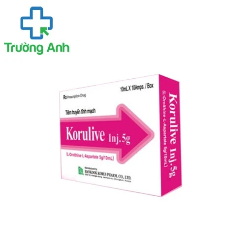 Korulive injection 5g/10ml - Thuốc điều trị bệnh gan hiệu quả của Hàn Quốc 