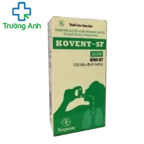 Kovent SF - 25/250 - Thuốc điều trị nghẽn đường hô hấp hiệu quả