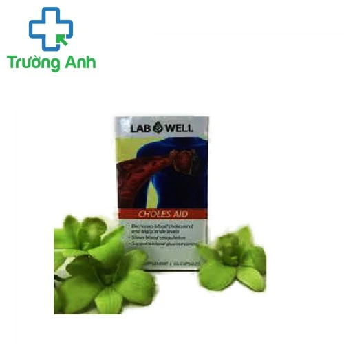 Lab Well choles Aid - TPCN giúp hạ mỡ máu hiệu quả