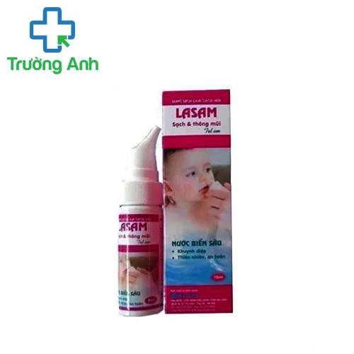 Lasam - Thuốc xịt làm sạch vết thương hiệu quả