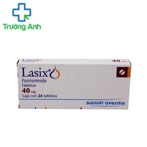 Lasix 40mg - Thuốc chống phù nề hiệu quả