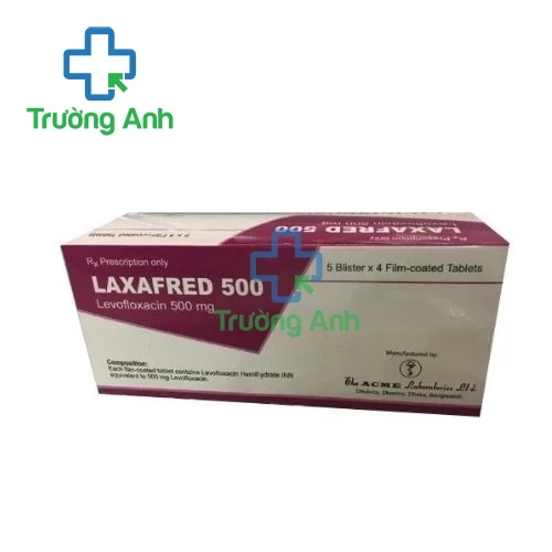 Laxafred 500mg - Thuốc điều trị nhiễm trùng nhẹ đến trung bình hiệu quả