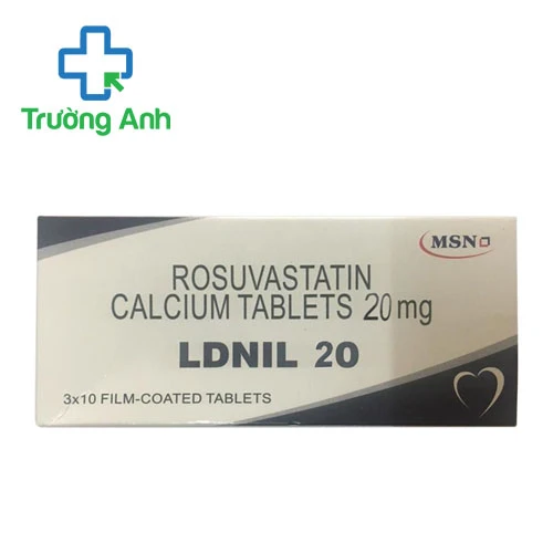 Ldnil 20mg - Thuốc điều trị tăng cholesterol máu hiệu quả