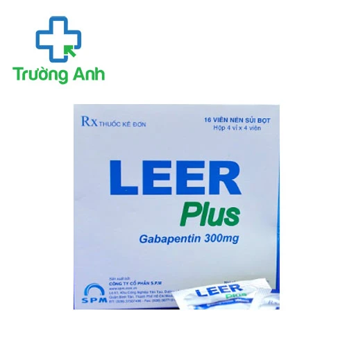 Leer plus 300mg SPM - Thuốc điều trị động kinh hiệu quả