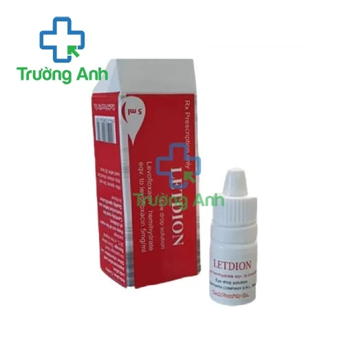 Letdion Eye Drop 5ml - Dung dịch nhỏ mắt hiệu quả của Romania