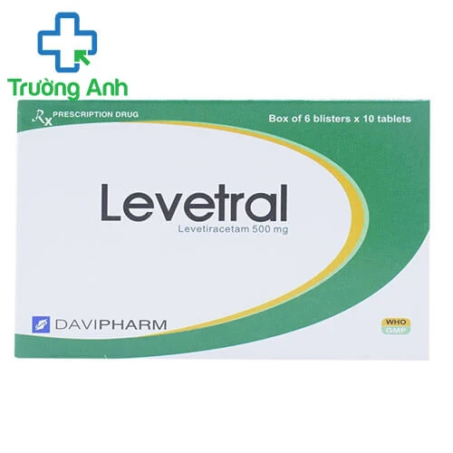 Levetral 500mg -  Thuốc điều trị bệnh động kinh hiệu quả của Davipharm