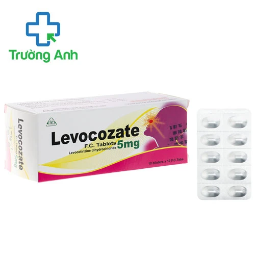 Levocozate F.C. Tablets 5mg - Thuốc điều trị viêm mũi dị ứng hiệu quả của Đài Loan