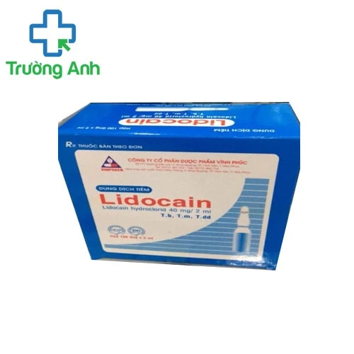 Lidocain 40mg/2ml Vinphaco - Thuốc gây tê tại chỗ hiệu quả 