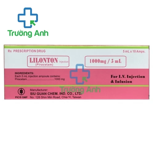 Lilonton 1000mg/5ml - Thuốc trị suy thoái do tuổi tác của Taiwan