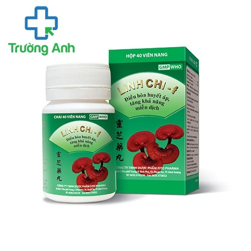 LINH CHI-f - Hỗ trợ điều trị cao huyết áp và bảo vệ gan hiệu quả của Fito Pharma