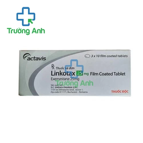 Linkotax 25mg - Thuốc điều trị ung thư vú hiệu quả của Romania