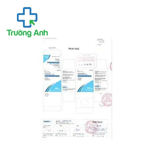 Linotal-Ca 100mg/10ml Nanogen - Thuốc giải độc hiệu quả