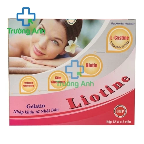 Liotine - Viên uống giúp đẹp da, khỏe tóc hiệu quả