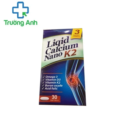 Liquid Calcium Nano K2 - Thuốc bổ sung canxi và vitamin hiệu quả