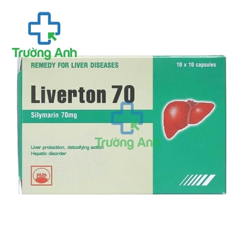  LIVERTON 70 - Thuốc điều trị suy chức năng gan của Pymepharco