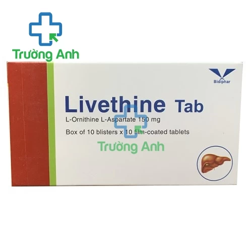 Livethine Tab Bidiphar - Thuốc điều trị bệnh gan cấp và mạn tính hiệu quả