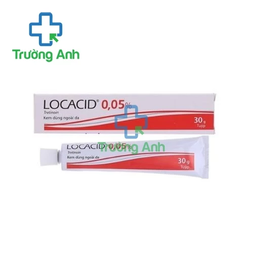 Locacid Cream 0.05% 30g - Thuốc điều trị mụn trứng cá hiệu quả của Pháp