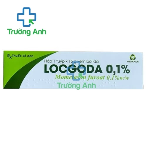 Locgoda 0,1% 15g Medisun - Kem bôi da giảm viêm và ngứa hiệu quả