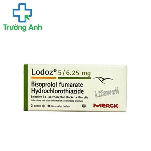 Lodoz 5/6.25 - Thuốc điều trị cao huyết áp hiệu quả của Đức