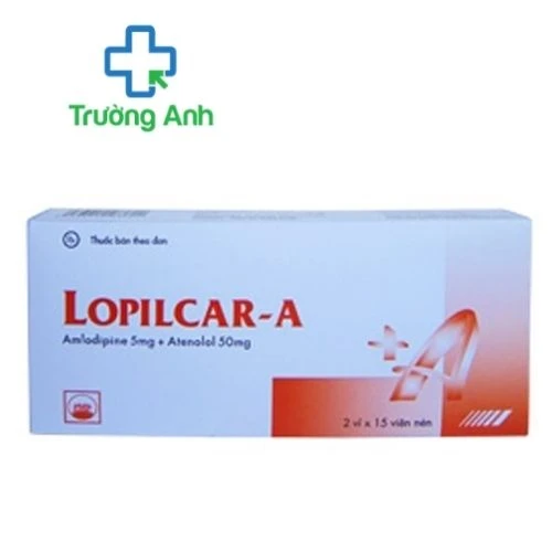 LOPILCAR - A - Thuốc điều trị bệnh tăng huyết áp của Pymepharco