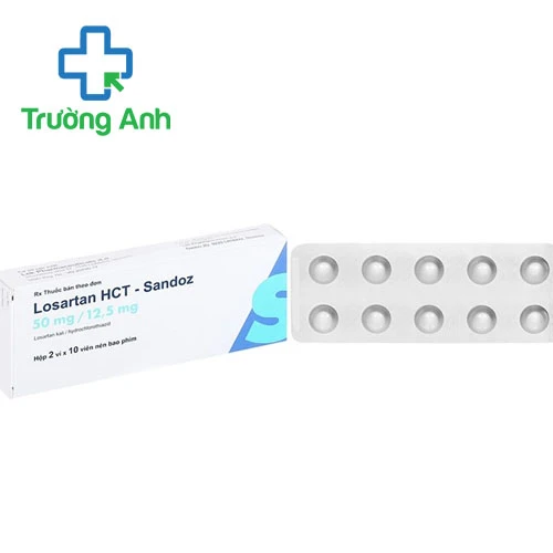 Losartan HCT-Sandoz - Thuốc điều trị tăng huyết áp hiệu quả của Slovenia 