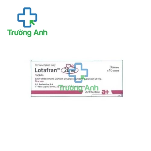 Lotafran - Thuốc điều trị huyết áp hiệu quả của Romania