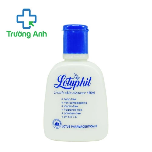 Lotuphil 125ml Lotus - Sữa rửa mặt và sữa tắm toàn thân