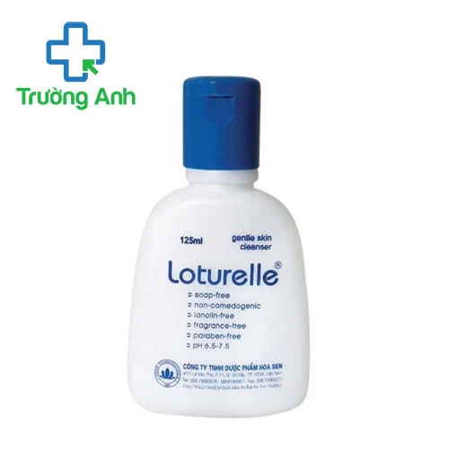 Sữa rửa mặt Loturelle 125ml Hoa Sen làm sạch hiệu quả