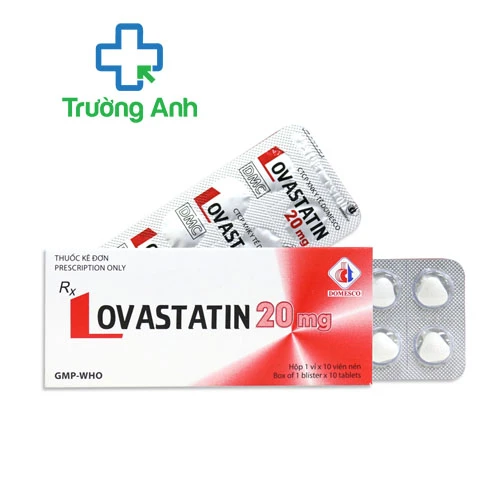 Lovastatin 20mg Domesco – Điều trị rối loạn Lipid huyết hiệu quả