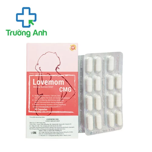 Lovemom CMG - Hỗ trợ giảm tình trạng ốm nghén hiệu quả