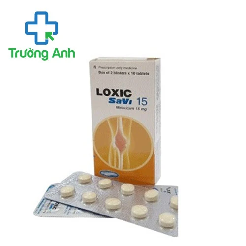 LoxicSavi 15 - Thuốc điều trị viêm xương khớp hiệu quả